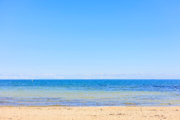 Brighton Bathing Boxes South Endの海