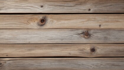 Fototapeta premium Rustic wooden planks with natural knots and grain patterns