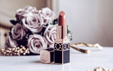 lipstick, Elegant Lipstick, Roses, Vanity
