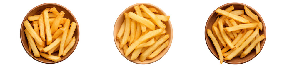 gold ribbon isolated on white French fries on white plate with ketchup isolated on transparent background ,PNG, set of