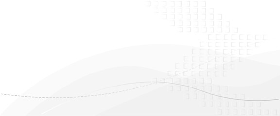 Vector white wave abstract background for website, banner, poster, brochure.