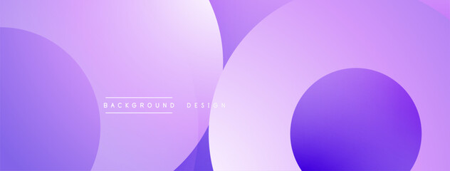 Background design with overlapping circular shapes, featuring smooth gradients and soft lighting effects, creating a dynamic abstract composition