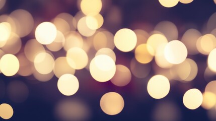 Obraz premium Golden Bokeh Lights Abstract Background Image