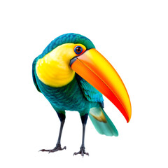 Obraz premium toucan isolated on white background