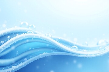 close up of water droplets on a blue background