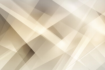 Fototapeta premium Beige abstract background for Adobe Stock, with angled shapes and soft lines. This image may be good for backgrounds