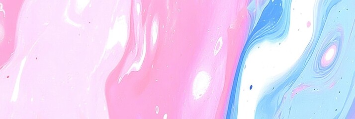 Abstract Liquid Paint Blending