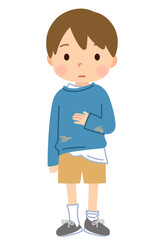 服装が乱れた子ども　発達障害　ネグレクト