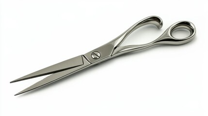 Obraz premium Scissors cutting fabric workshop product photography indoor close-up crafting essentials