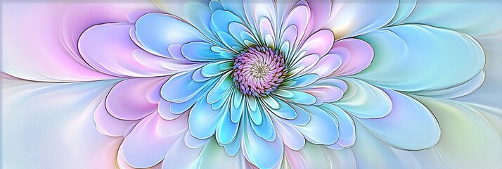 Delicate, Pastel Floral Design