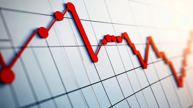 Declining Graph Trends Data Analysis
