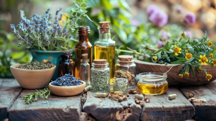 Natural Remedies: Using herbs, essential oils, and natural substances to support healing and overall wellness through holistic practices.

