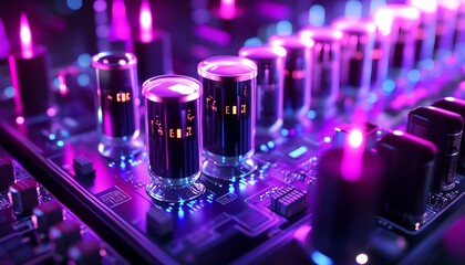 Futuristic AI Brain with Wine Glass &ndash; Intelligence and Celebration Concept