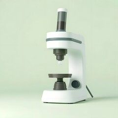 3D Illustration of Green Lab Analyzer