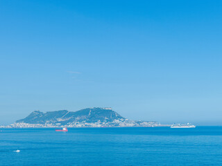 Peñon de Gibraltar, Bahia de Algeciras, Andalusia, Spain, Europ