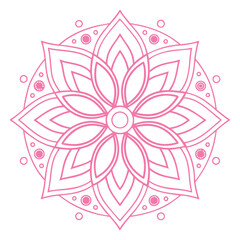vector illustration of a flower