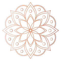 Fototapeta premium abstract floral ornament