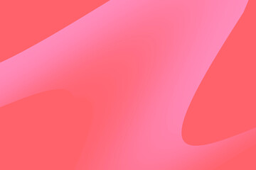 ピンクのバリエーションの曲線のグラデーション