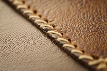 closeup of professional saddle stitching process showing precise binding technique rich paper texture crisp detail