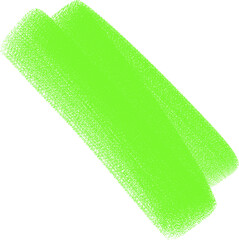 light green chalk line isolated on transparent background