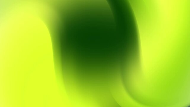 Neon green abstract background, soft green and yellow Gradient Background. colorful gradient background. dark green wave montion animation