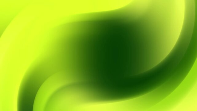 Neon green abstract background, soft green and yellow Gradient Background. colorful gradient background. dark green wave montion animation