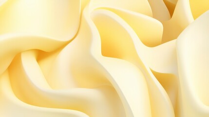 A Stunning Abstract Visual of Creamy Butter Texture
