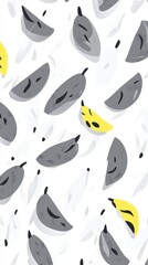 Abstract Fruit Pattern Design for Home Decor