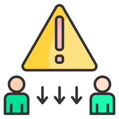 Conflict Resolution  Icon Element For Design