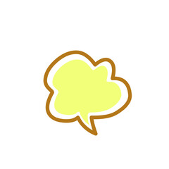 retro comic speech bubble