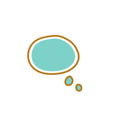 retro comic speech bubble