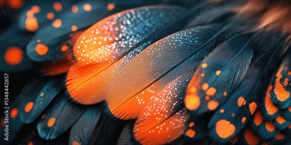 Poster an abstract design showcases animal textures, emphasizing the interplay of patterns and colors to cr