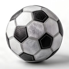  Classic Soccer Ball on White Background - Perfect Football Gear.
