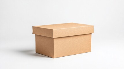 Reinforced Cardboard Storage Box Ideal for Organizing Items