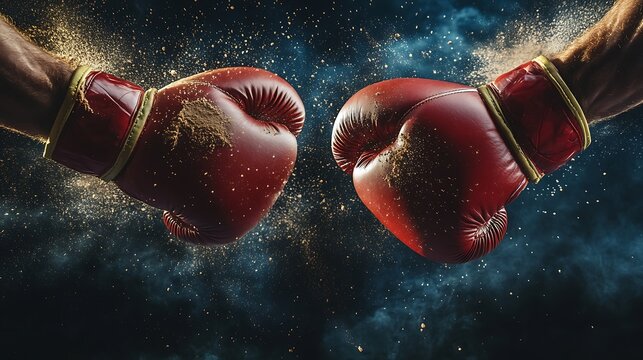 Clash of Titans: Boxing Gloves Ready to Rumble