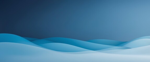 Dark sky blue and blue gradient background.