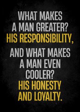 man greater quoter