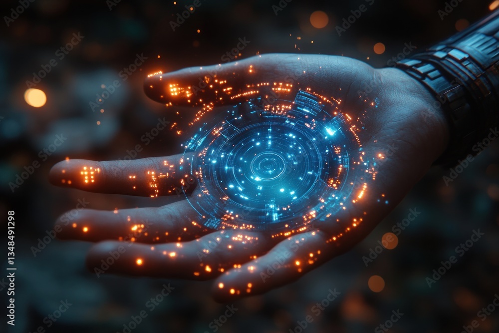 Aufkleber business process automation management software solution digital technology integration corporate ef