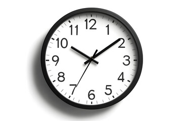 Simple Clock Shows Time Precisely