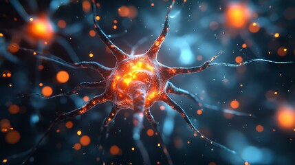 Complex Neural Networks, virus illustration