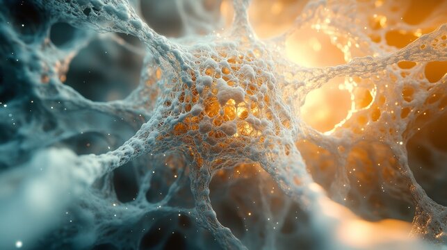 Complex Neural Networks, virus illustration