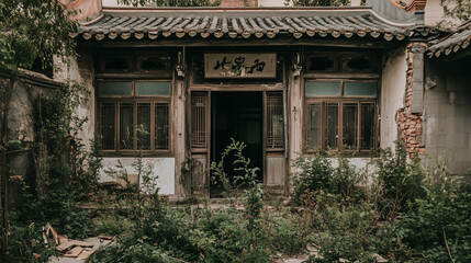 時が止まった廃墟の静寂