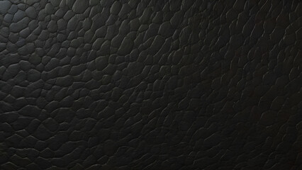 Black Leather Texture Background Providing Luxurious and Stylish Feel
