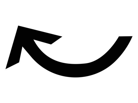 half circle arrow