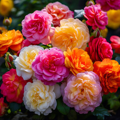 bouquet of colorful flowers