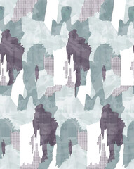 Image of people in a city printed on Printed Glass Splashbacks