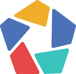 Pentagon Infographic Element