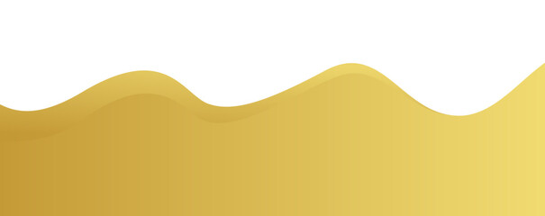 gold wave gradient for banner, golden wavy shape, gold wave curve on white background, golden wave corner shape for banner, stripes ribbon golden graphic, striped gold gradient luxury