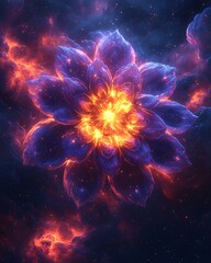 Surreal galaxy formation with luminous light high resolution picture