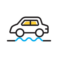 Vector multi color icon for Rougher